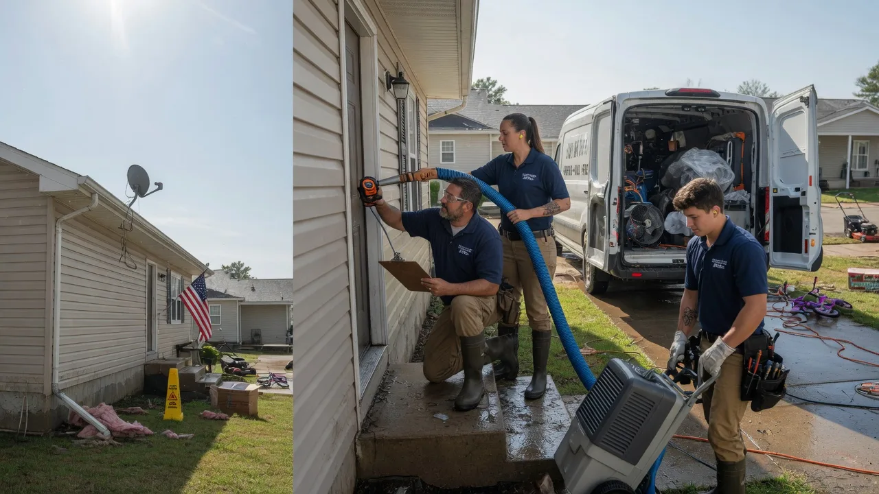 Ceiling Water Damage Restoration in Nemaha, NE near me